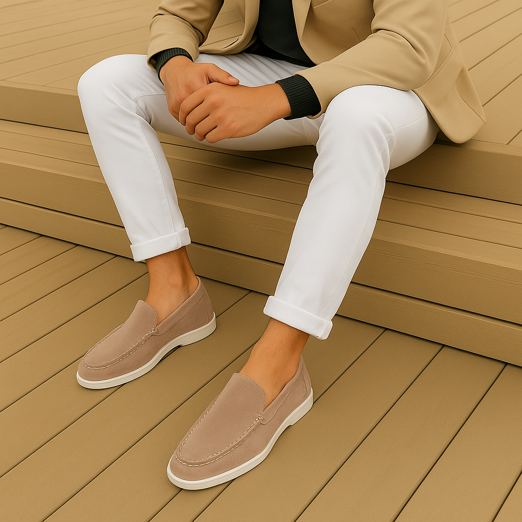 Noah | Verfijnde suède loafer met tijdloze stijl