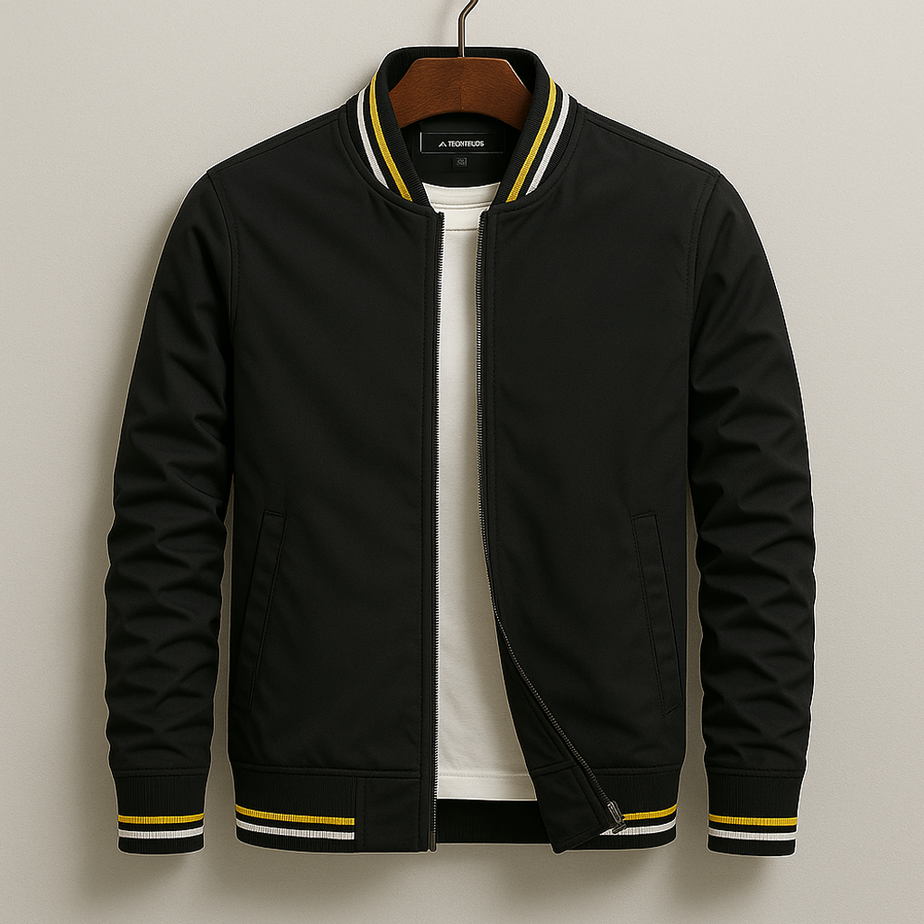Milan | Casual chic bomber met strependetail