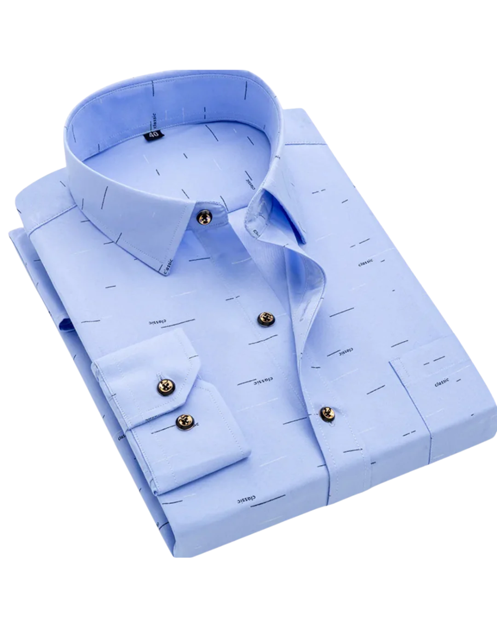 Lucien | Overhemd met nautische print en relaxte elegantie