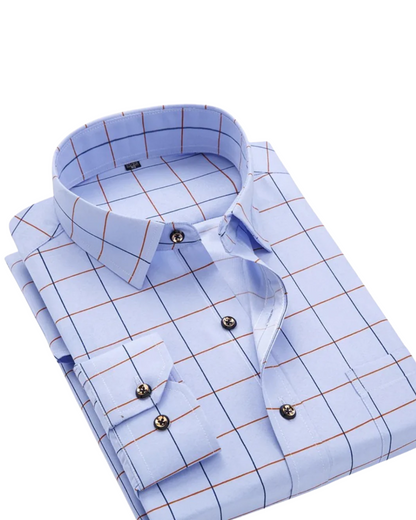 Lucien | Overhemd met nautische print en relaxte elegantie