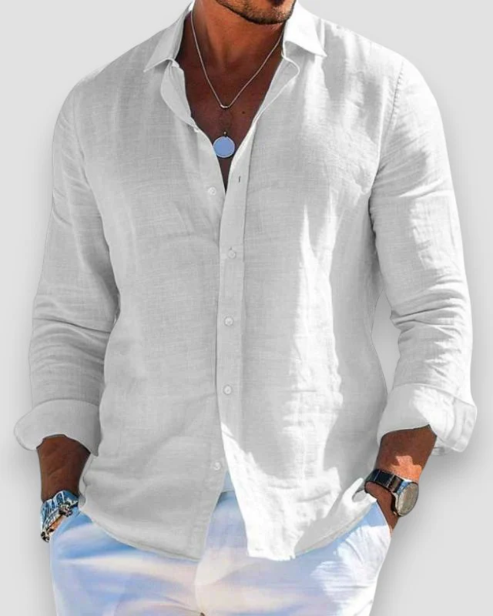 Jasper | Ademend casual overhemd