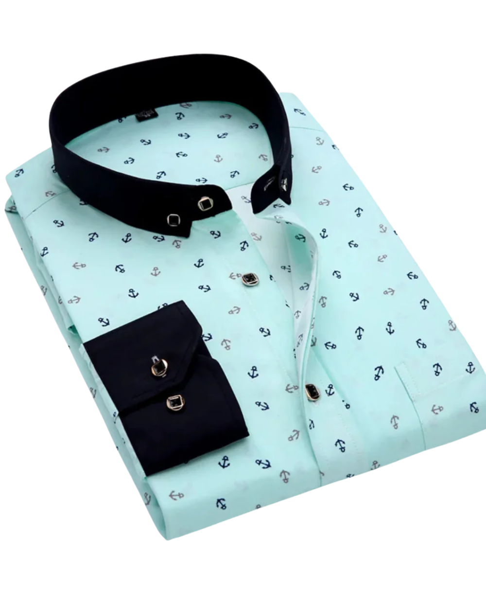 Lucien | Overhemd met nautische print en relaxte elegantie