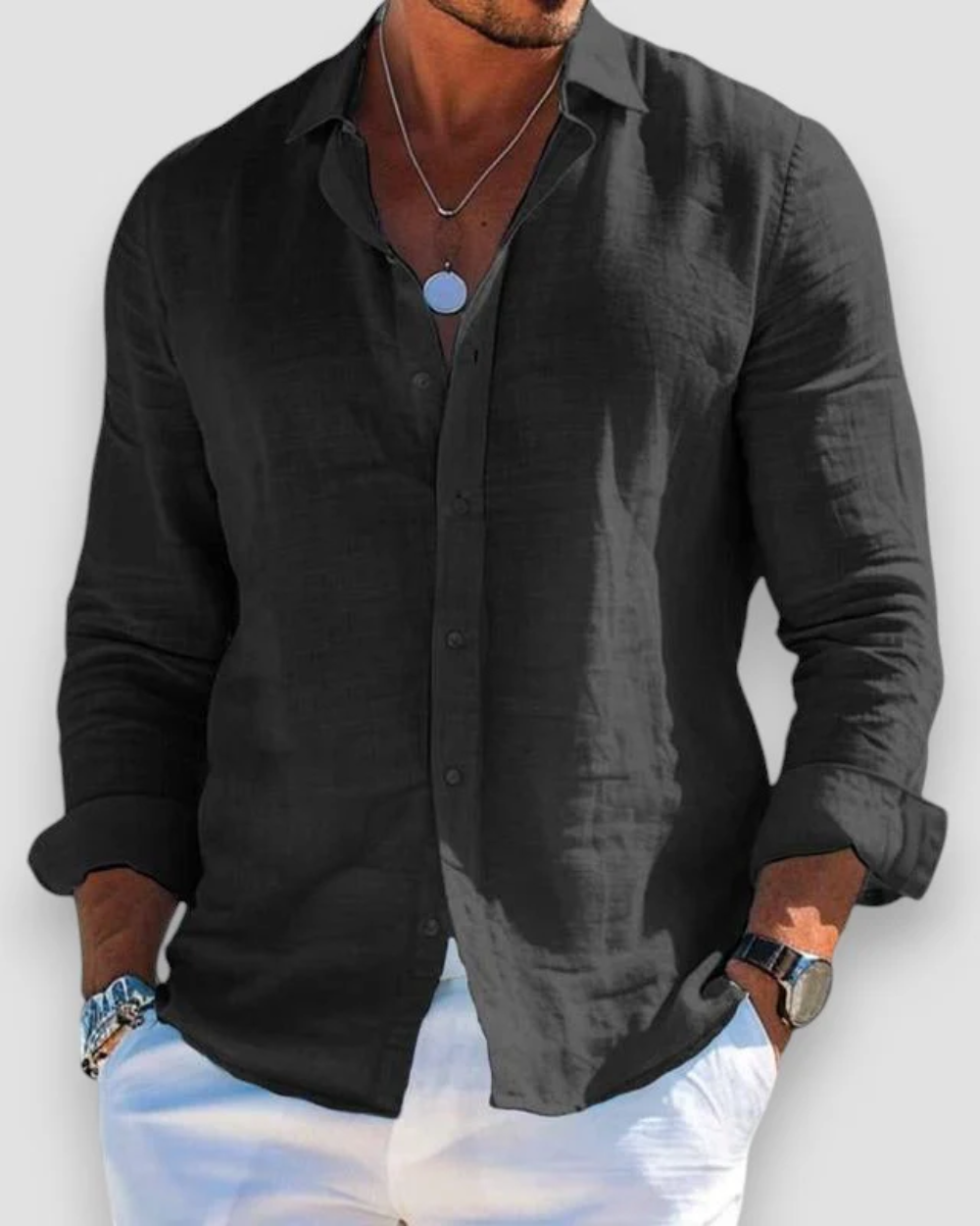 Jasper | Ademend casual overhemd