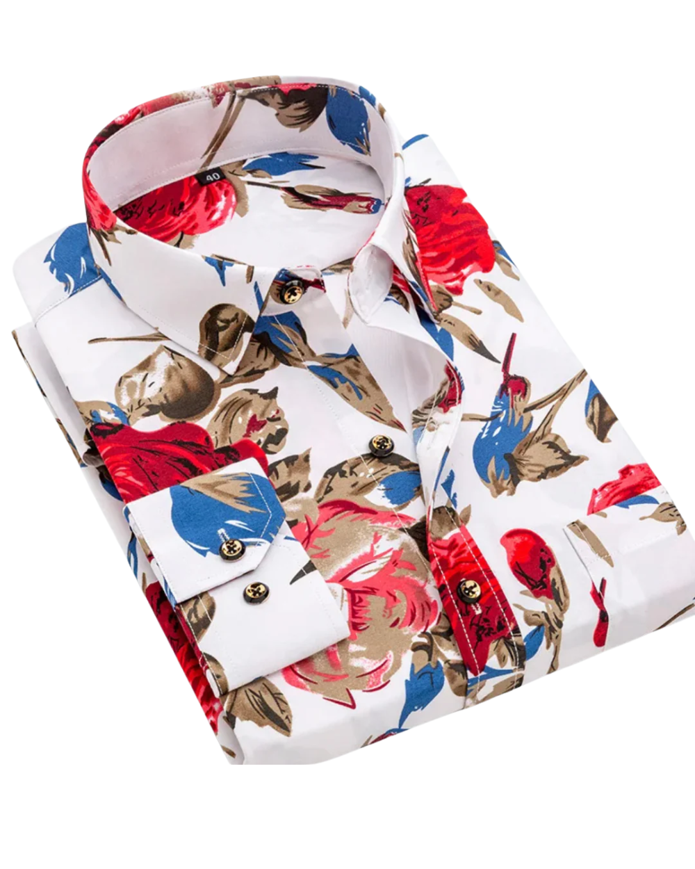 Lucien | Overhemd met nautische print en relaxte elegantie