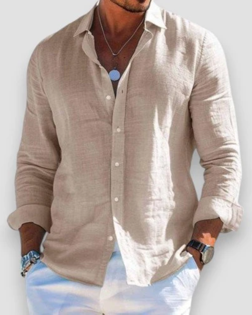 Jasper | Ademend casual overhemd