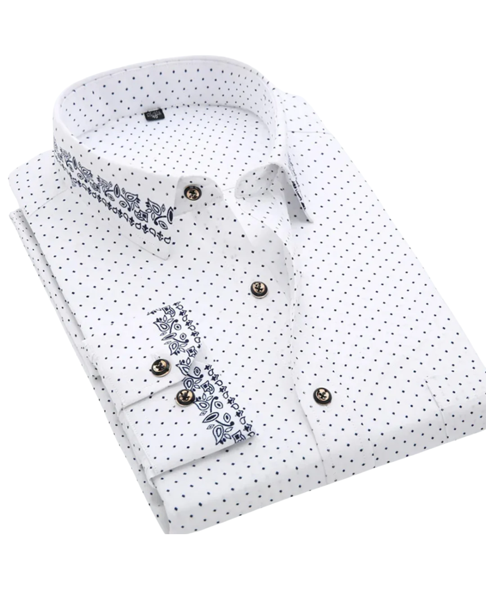 Lucien | Overhemd met nautische print en relaxte elegantie