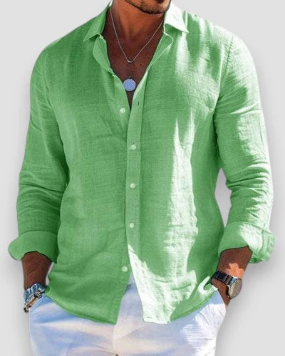 Jasper | Ademend casual overhemd