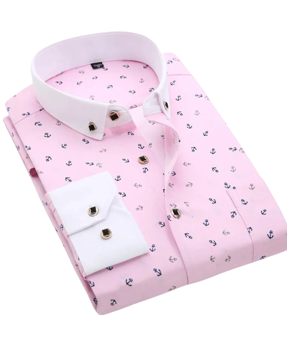 Lucien | Overhemd met nautische print en relaxte elegantie