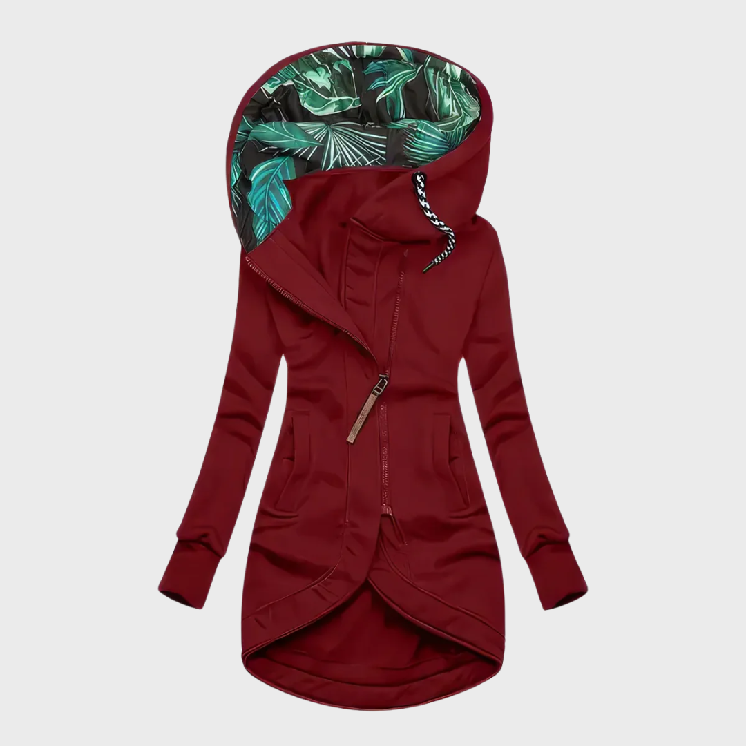 Lara | Stijlvolle warme winterjas met capuchon