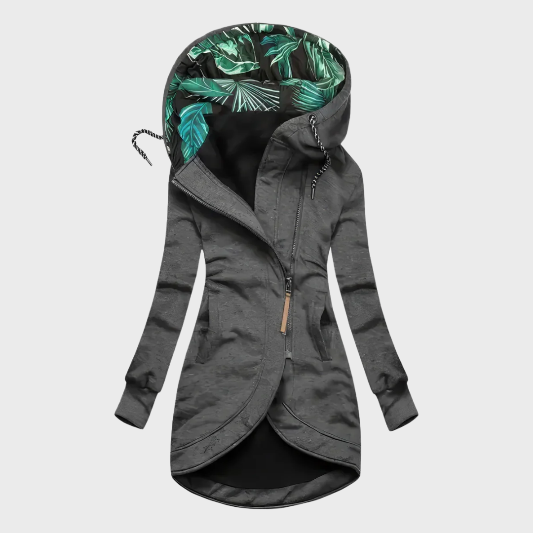 Lara | Stijlvolle warme winterjas met capuchon