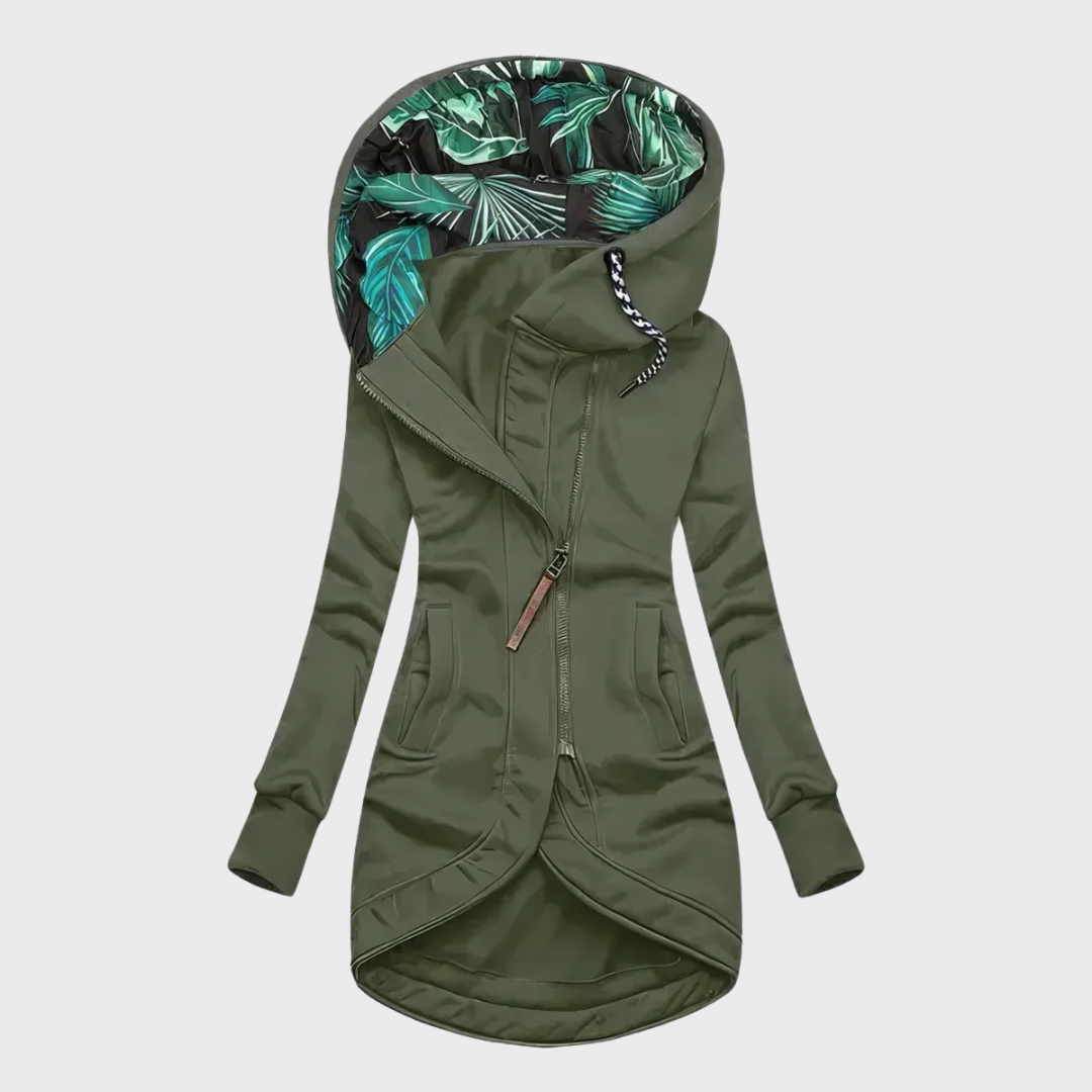 Lara | Stijlvolle warme winterjas met capuchon