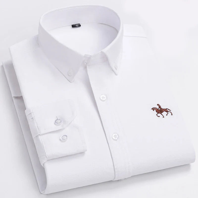 Matteo | Elegant katoenen overhemd met moderne snit