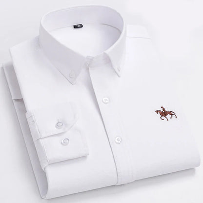 Matteo | Elegant katoenen overhemd met moderne snit