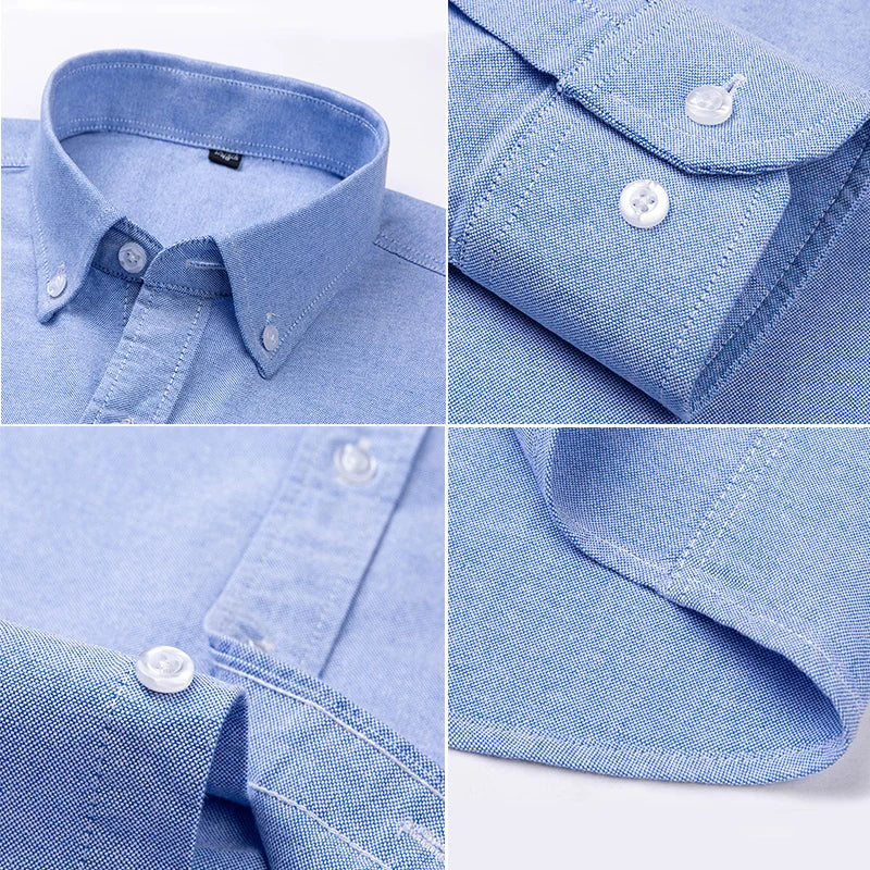 Matteo | Elegant katoenen overhemd met moderne snit