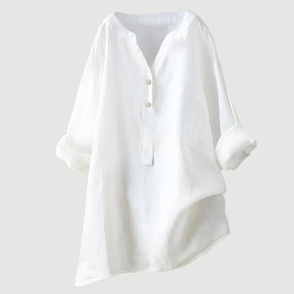 Isabelle | Luchtige linnen blouse