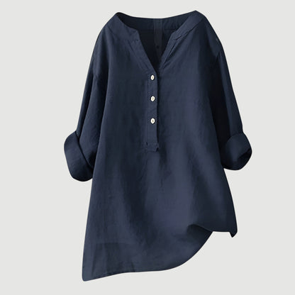 Isabelle | Luchtige linnen blouse