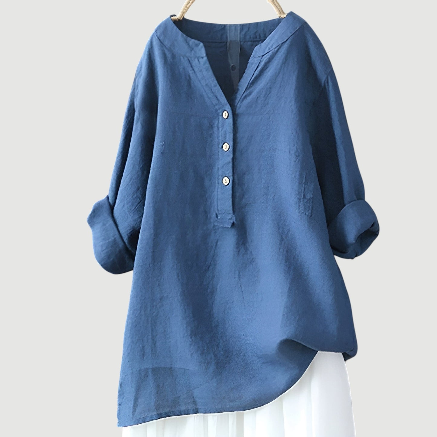 Isabelle | Luchtige linnen blouse