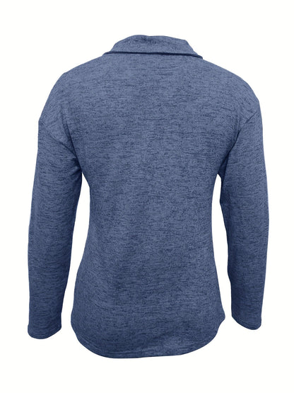 Sofie | Comfortabele halfzip trui met kraag