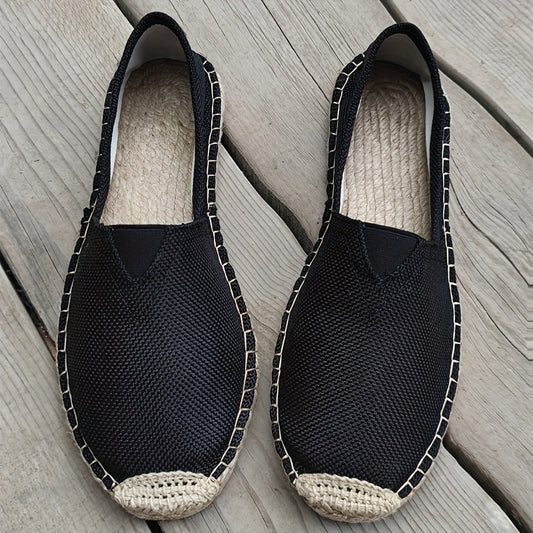 Marco | Ademend canvas herenespadrilles