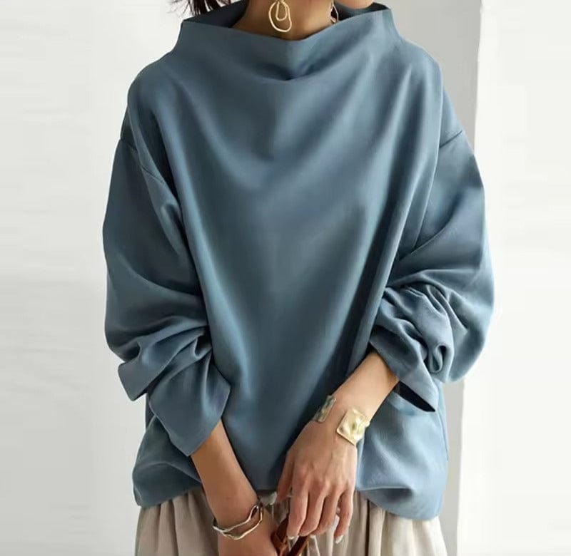 Gabriella | Chic trui met hoge kraag