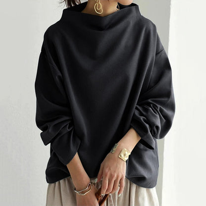 Gabriella | Chic trui met hoge kraag