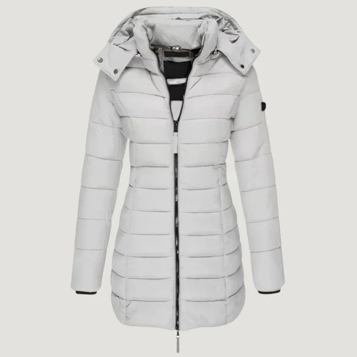 Olivia | Chique gewatteerde winterjas