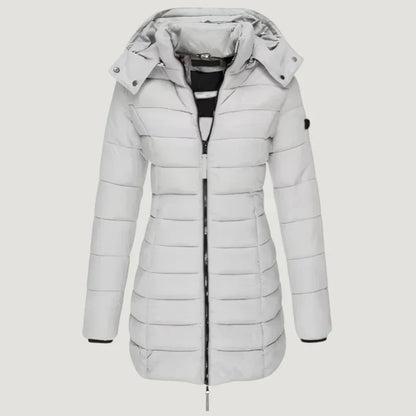 Olivia | Chique gewatteerde winterjas