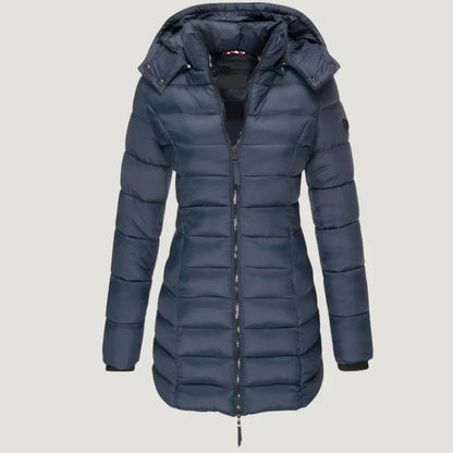 Olivia | Chique gewatteerde winterjas