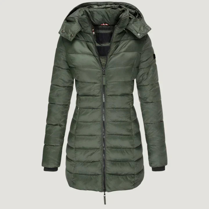 Olivia | Chique gewatteerde winterjas