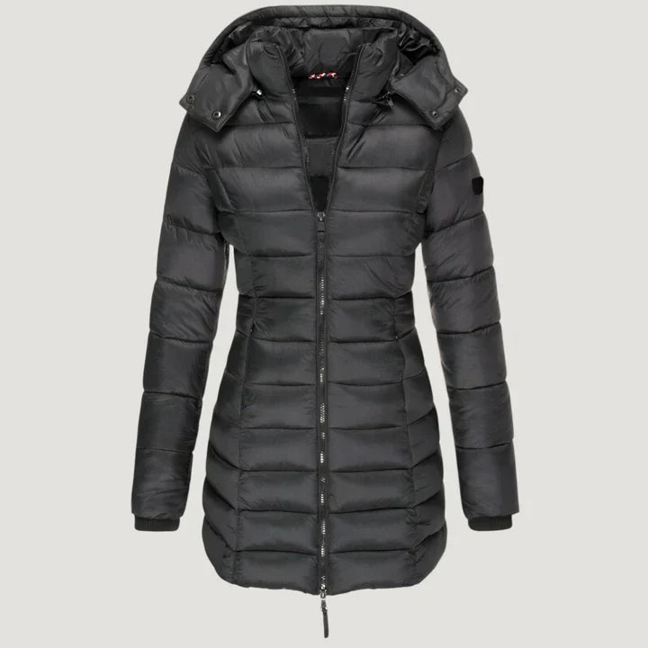 Olivia | Chique gewatteerde winterjas
