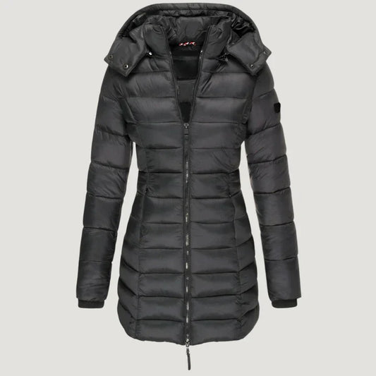 Olivia | Chique gewatteerde winterjas