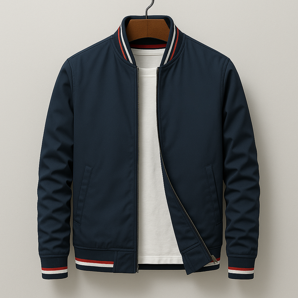 Milan | Casual chic bomber met strependetail