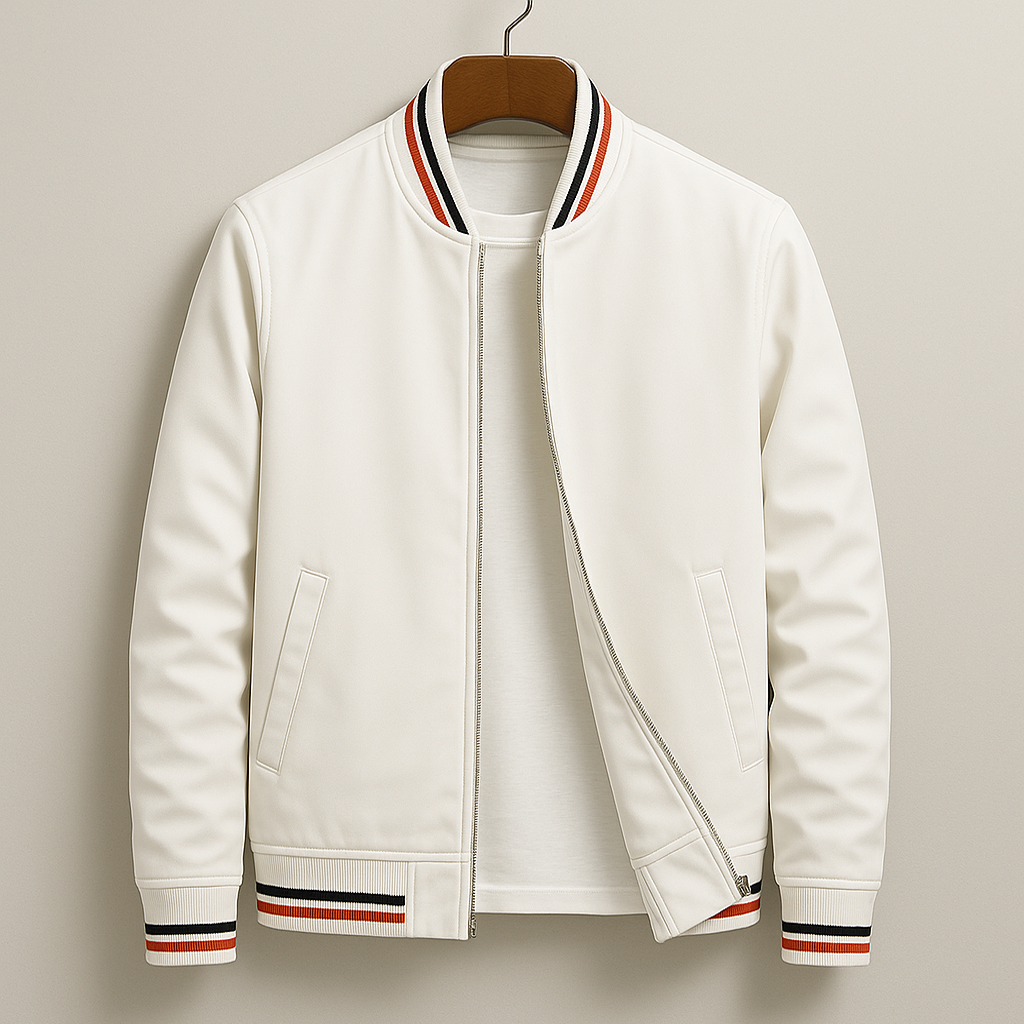 Milan | Casual chic bomber met strependetail