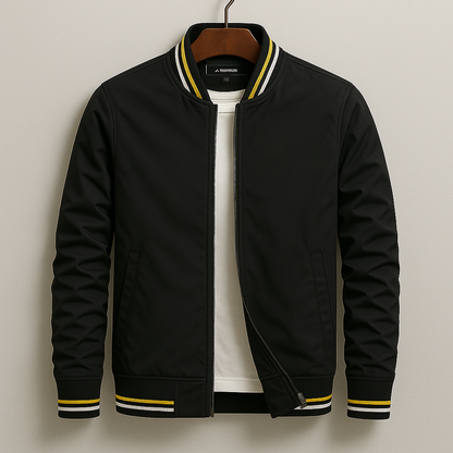 Milan | Casual chic bomber met strependetail