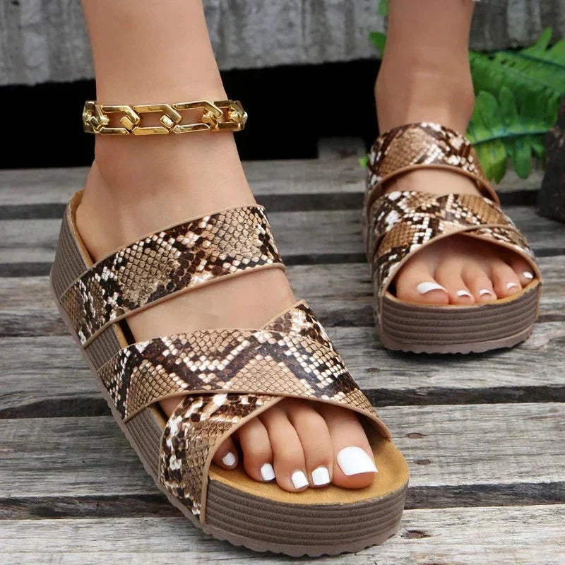 Amalfi | Leren slipper met luxueus comfort