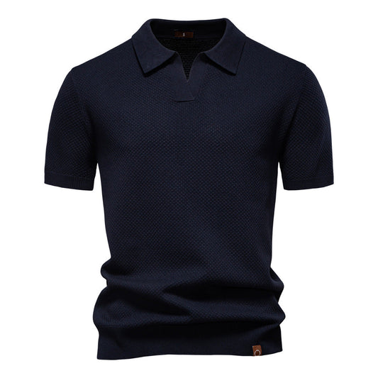 Nova | Structuurpolo met relaxte elegantie