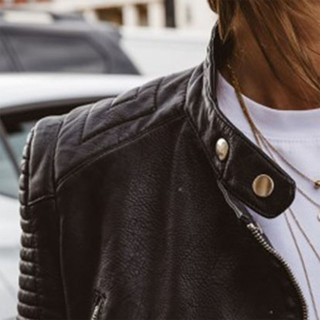 Olivia | Duurzame leren jas